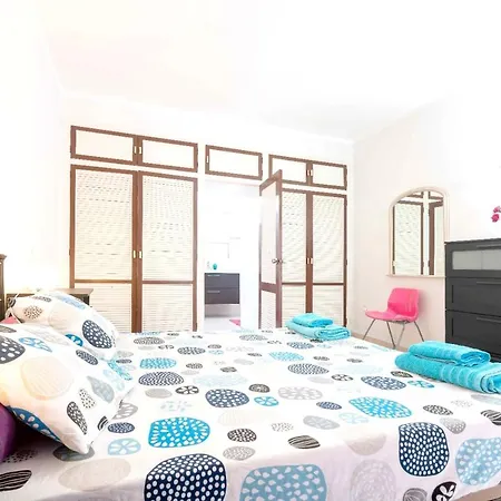 2 Bedrooms House At 400 M Away From The Beach With Sea View Shared Pool And Furnished Terrace * Tías